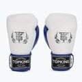 Боксови ръкавици Top King Boxing Reborn white/blue
