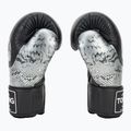 Боксови ръкавици Top King Muay Thai Power Snake black/silver 4