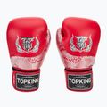 Боксови ръкавици Top King Muay Thai Power Snake red/ silver 2