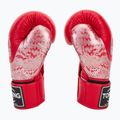 Боксови ръкавици Top King Muay Thai Power Snake red/ silver 4