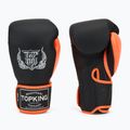 Боксови ръкавици Top King Reborn Semi Leather white/orange 3