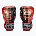 Боксови ръкавици Top King Rose white/black