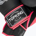Боксови ръкавици Top King Reborn Semi Leather black/pink 4