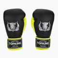 Боксови ръкавици Top King Reborn Semi Leather black/yellow