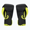Боксови ръкавици Top King Reborn Semi Leather black/yellow 2
