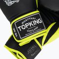 Боксови ръкавици Top King Reborn Semi Leather black/yellow 4