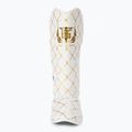 Протектори за подбедрица и стъпала Top King Chain Semi Leather white/gold 3