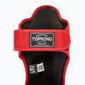Протектори за подбедрици и стъпала Top King Pro Semi Leather red 6