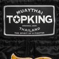 Шорти за тренировка Top King Thai Boxing black/gold 3