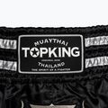 Тренировъчни шорти Top King Kickboxing черни/сребърни 3
