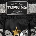 Шорти за тренировка Top King Thai Boxing black/white/gold 3