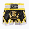 Шорти за тренировка Top King Thai Boxing black/gold/white