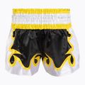 Шорти за тренировка Top King Thai Boxing black/gold/white 2