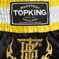 Шорти за тренировка Top King Thai Boxing black/gold/white 3