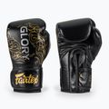 Боксови ръкавици Fairtex Glory Kickboxing Competition Training Boxing black/gold