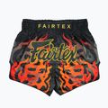 Тренировъчни шорти Fairtex Muay Thai BS1921 'Volcano' черни 2