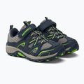 Merrell Trail Chaser детски туристически обувки тъмнозелени/зелени 4