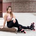 Дамски ролкови кънки K2 Trio LT 100 black/pink 8
