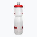 CamelBak Podium Chill бутилка за колоездене 710 ml огнено червено/бяло 2