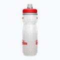 CamelBak Podium Chill 620ml огненочервена/бяла бутилка за велосипед 2