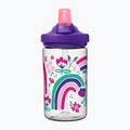 Детска туристическа бутилка CamelBak Eddy+ 400 ml rainbow floral 2