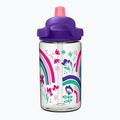 Детска туристическа бутилка CamelBak Eddy+ 400 ml rainbow floral 4