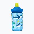 CamelBak Eddy+ Kids 400 ml бутилка за пътуване с акули и скатове 3