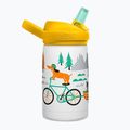 Детска термобутилка CamelBak Eddy+ 350 ml biking dogs 3