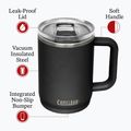 CamelBak Thrive Mug Изолирана термочаша SST 470 ml черна 6