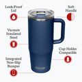 CamelBak Thrive Mug Insulated SST 950 ml морска термочаша 5