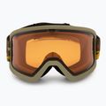 Скиорска маска DRAGON DX3 OTG leafy camo/lumalens amber 2