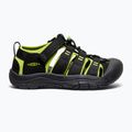 Детски сандали KEEN Newport H2 black/lime green 2