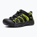 Детски сандали KEEN Newport H2 black/lime green 4