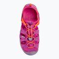 Детски сандали за трекинг KEEN Moxie purple wine/nasturtium 6