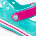 Детски сандали Crocs Crockband pool/candy pink 8