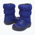 Детски ботуши за сняг Crocs Winter Puff Kids cerulean blue/light grey 2