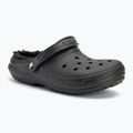 Джапанки Crocs Classic Lined Clog black/black