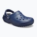 Джапанки Crocs Classic Lined Clog navy/charcoal 9
