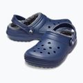 Джапанки Crocs Classic Lined Clog navy/charcoal 14