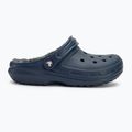 Джапанки Crocs Classic Lined Clog navy/charcoal 3