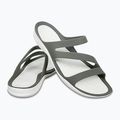 Дамски чехли Crocs Swiftwater Sandal W smoke/white 9