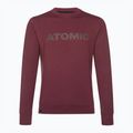 Мъжки пуловер Atomic Alps Пуловер в цвят бордо 3