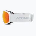 Ски очила Atomic Revent Stereo light grey/red 4
