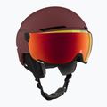 Ски каска Atomic Savor Visor Stereo maroon/red stereo