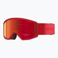 Детска скиорска маска Atomic Four Jr Flash red/red flash 5
