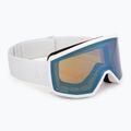 Детска скиорска маска Atomic Four Jr Flash white/blue flash