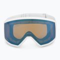 Детска скиорска маска Atomic Four Jr Flash white/blue flash 2