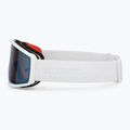Детска скиорска маска Atomic Four Jr Flash white/blue flash 4