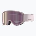 Ски очила Atomic Savor M Stereo gull gray/purple stereo