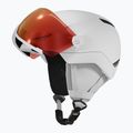 Детска скиорска каска Atomic Revent Visor Jr white heather/red flash 3